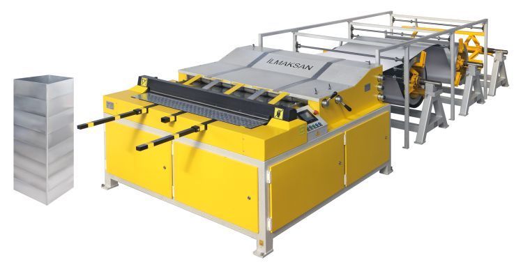 Линия для производства прямоугольных воздуховодов KKM (Ilmaksan) фото